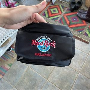 Vintage 90s Hard Rock Cafe Orlando Nylon Fanny Pack